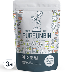 푸른빈 여주 분말, 3개, 500g