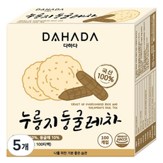 다하다 누룽지둥굴레차, 1.5g, 100개입, 5개