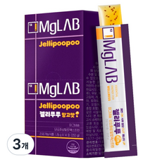 마그랩 젤리푸푸 망고맛, 350g, 3개
