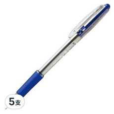 LIBERTY 利百代 自動原子筆 LB-1007 0.7mm筆尖 油性墨水, 藍色, 5支