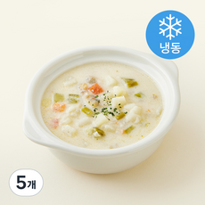 그리팅 차우더스프 (냉동), 240g, 5개