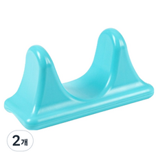 LUAZ 全身伸展筋膜放鬆腰大肌按摩器, 天空藍, 2個