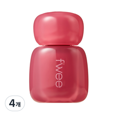 퓌 핑크 옵세션 스테이핏 틴트 글로우, 6호 웨이핑크, 4개