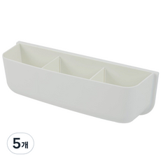 litem. 里特 My Room 牆壁掛袋 4號, 象牙白, 5個