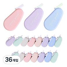 DADA 3套6p修正帶在手, 混色, 36入