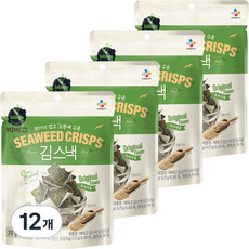 비비고 김스낵 오리지널, 20g, 12개