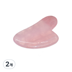 메이크그레이트 로즈쿼츠 괄사 하트형, 2개