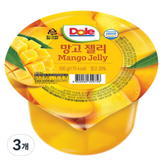 돌 망고 컵젤리 1개입, 200g, 3개