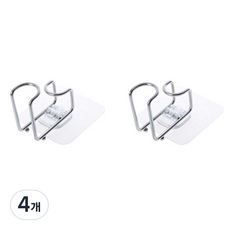 뽀마 접착식 대야걸이, 4개