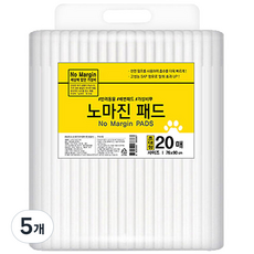노마진 반려견 배변패드, 20개입, 5개