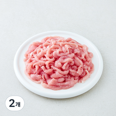 파머스팩 무항생제 인증 한돈 등심 잡채용 (냉장), 2개, 400g