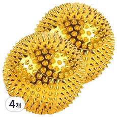Denville 清爽舒適按摩器 4.7cm, 4個, 金色