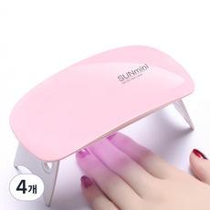 SM Eco Lab SUN 迷你凝膠燈, 粉色, 4個