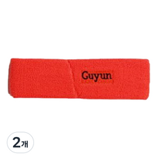 코러스라인 헤어밴드, 주황, 2개