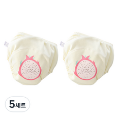 Bebeniz 水果幼兒如廁訓練褲 2件組, 火龍果, 5套