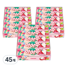 CROWN 皇冠 Mychew 粉紅荔枝, 44g, 45個