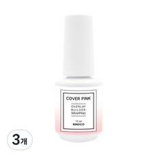 Kenjiko Cover Builder 指甲油 15g, 粉色, 15ml, 3個