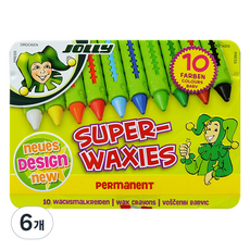 지구화학 졸리 클래식 크레용, 10개입, 6개