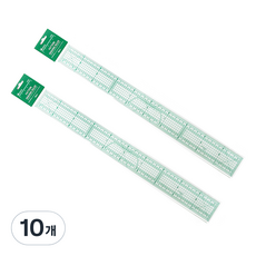 유니크 그레이딩자 50cm G-001, 10개, 그린