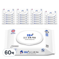 Soondoongi 順順兒 濕紙巾, 60包