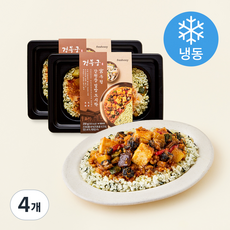 프레시지 경복궁 우렁강된장 덮밥 도시락 (냉동), 250g, 4개