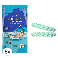 실리콘스토리 국내제조 썸머 디핏밴드 M 2p, 민트, 6개