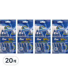 Max Dwightree MAX SPEED 3一次性刮鬍刀 藍色, 20個, 5入