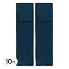 미소로운 다이어리 볼펜 홀더 L 18 x 4.5 x 0.5 cm, 네이비, 10개