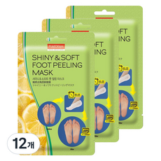 퓨어덤 샤이니 소프트 풋 필링 마스크, 1매, 12개