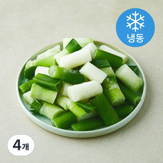 절단 대파 3~5cm (냉동), 4개, 1kg