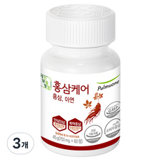 풀무원건강생활 홍삼케어 건강환, 3개, 45g