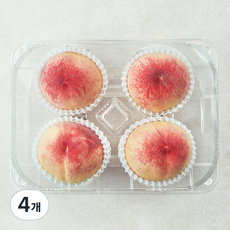 맛뜨레 부드러운 복숭아 4~5입, 1.2kg, 4개
