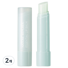 네이처리퍼블릭 에센셜 립밤, 01 페퍼민트, 3.2g, 2개