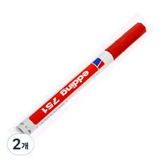 edding e-751油漆筆 紅色2, 2個