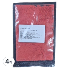 B Home Baking 草莓粉, 4個, 10g