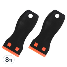 World Clean Easy Fit 貼紙去除器 刮刀 黑色, 8個