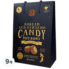 한삼인 홍삼캔디, 500g, 9개