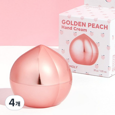 토니모리 골든 피치 핸드크림 복숭아향, 4개, 30g