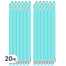 영아트 플라워 연필 HB, 블루, 240개