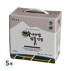마리농장 강화 사자발 약쑥 진액 건강즙, 1.12L, 5개