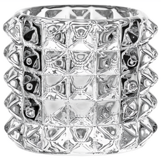 utopia 手工玻璃燭台, 椎尖 透明