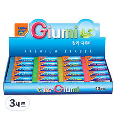 Alpha mall 彩色橡皮擦 4種*10入組, 3組, 混色