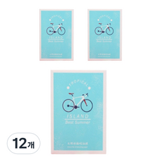 또죠 유분 흡수 기름종이 랜덤발송, 1개입, 12개