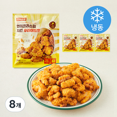 한끼통살 현미크리스피 닭다리 후라이드맛 (냉동), 150g, 8개