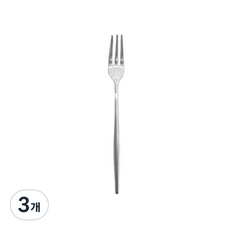 부엌다옴 플리비체 스텐304 티포크, 실버, 3개