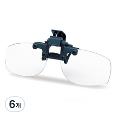 OTOS 用於處方安全眼鏡的夾式眼鏡 C-712A 透明, 6個