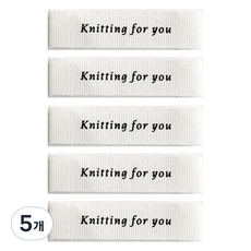 Yarna Knitting for you 布料標籤 5入組, 5個, 混合色