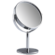 放大化妝鏡 02.圓形8吋, 銀色