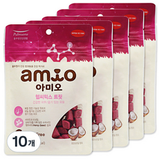 풀무원아미오 강아지 헬씨믹스 트릿 영양제, 100g, 피부/피모, 10개