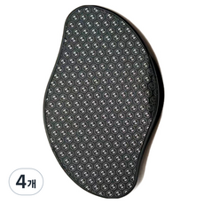 크블랑스 고급 발각질 제거기 블랙 65 x 108 mm, 200g, 4개, 1개입